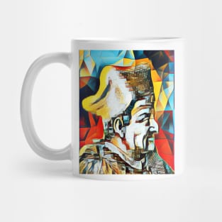 Lorenzo Valla Abstract Portrait | Lorenzo Valla Artwork 2 Mug